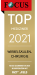TOP Mediziner 2021 Wirbelsäule Fokusliste